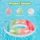 thumbnail image 3 of Swim Tube,Inflatable Swim Tube Raft,Swim Rings 20",Inflatable Pool Floats Kids,Pool Toys for Swimming Pool Party Decorations,Pool Inflatable Rings G, 3 of 5