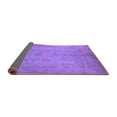 thumbnail image 2 of Ahgly Company Indoor Round Oriental Purple Industrial Area Rugs, 5' Round, 2 of 4