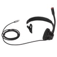 thumbnail image 2 of Call Center Headset, Plug And Play Telephone Headset Professional Monaural  For Call Center, 2 of 8