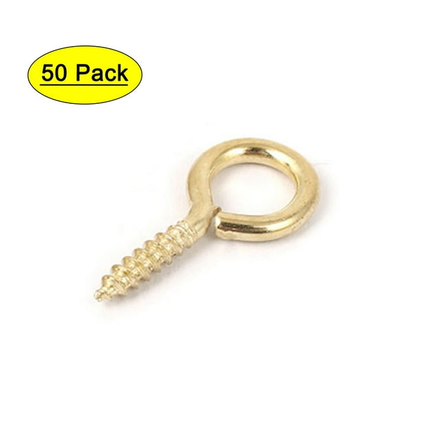 Uxcell Jewelry Garden Vine Wire Eyelet Screw Eye Hook