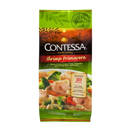Contessa World Cuisine Shrimp Pimavera, 22.0 OZ