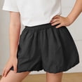 thumbnail image 5 of Antinious Child Girls Solid Adjustable Waist Versatile Fashion Sport Casual Shorts, 5 of 5