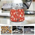 thumbnail image 6 of Yayeee Ashtray with Lid for Cigarette Smokeless Stainless Steel Home Ash Holder, Christmas Ornaments Pattern, 6 of 7