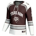 thumbnail image 2 of Unisex GameDay Greats #12 Maroon Texas A&M Aggies Hockey Fashion Jersey, 2 of 4