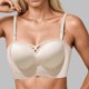 thumbnail image 2 of Brasier Mujer Tela de Mantequilla Strapless Underwear Women'S Small Gathered Non Marking Non Underwire Bandeau Wrap Bra 2025 Mediana, 2 of 5