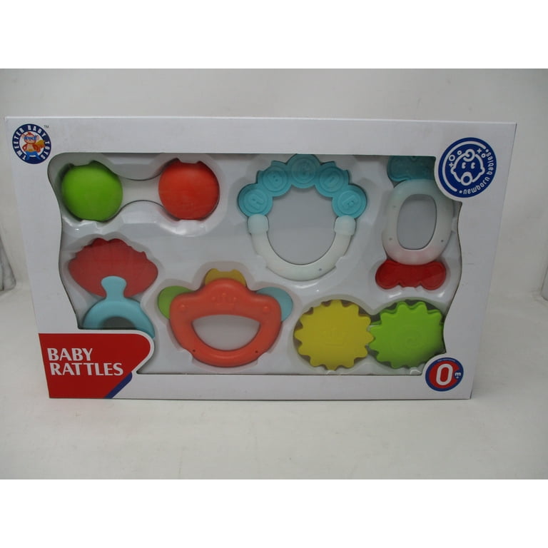 Tweeter Baby Toys 6 Piece Rattle Set