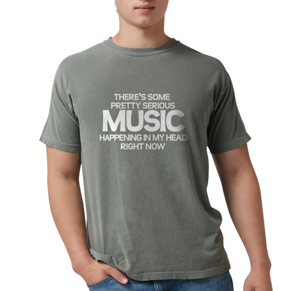CafePress - Serious Music T-Shirt - Mens Comfort Colors? Shirt