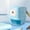 Blue, variant on Orangide Auto Feed Pencil Sharpener - Handheld, Alloy Steel Cutter, Multi Shape Compatible, Large Shavings Box for Kids School Daily Use, No Jam Design