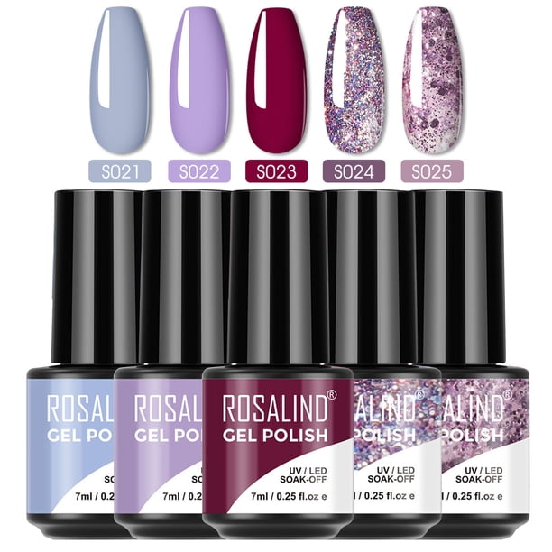 onlyliua Promoción de Temporada Botella de Plástico para Esmalte de Uñas Japonés, Esmalte de Uñas Color Variados, Pegamento para Uñas Photothera 7 Ml