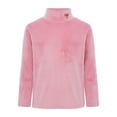 thumbnail image 3 of Moggemol Chandail en Velours à Manches Longues pour Filles, Hiver, École, Haut Chaud, Tenue Décontractée, Rose 150, 3 of 7