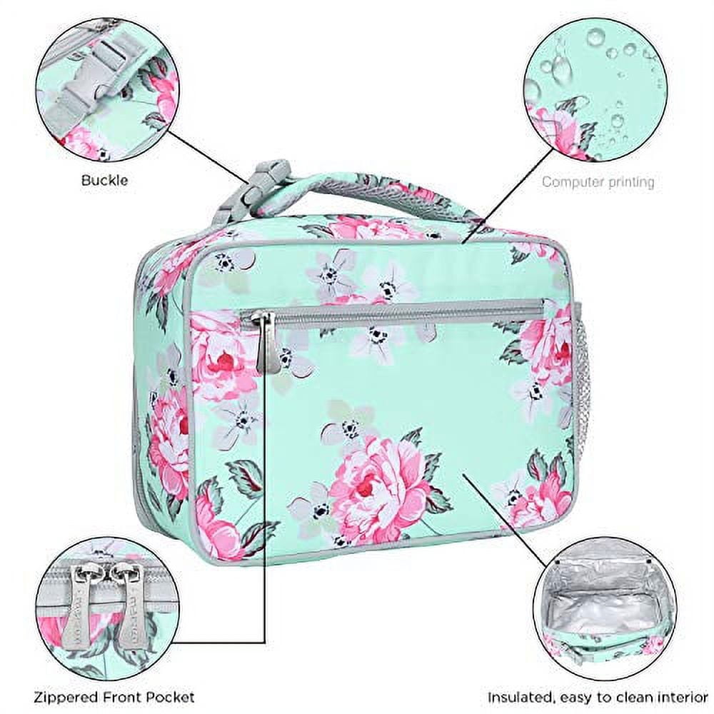 Amazon.com: Amersun Kids Lunch Box-Patent Design,Durable Insulated School Lunch  Bag with Padded Liner Keep Food Warm Cold for Long Time,Small  Water-resistant Thermal Lunch Cooler for Girls Boy-2 Pocket,Baby Blue: Home  & Kitchen