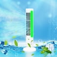 thumbnail image 4 of Tower Fan Portable Electric Quiet Cooling Vertical Standing Bladeless Floor Fans LED Bladeless Fan with 2 Speeds Wind Modes Timer for Bedroom Office Desk Mini Room Fan for Bedroom (White), 4 of 6