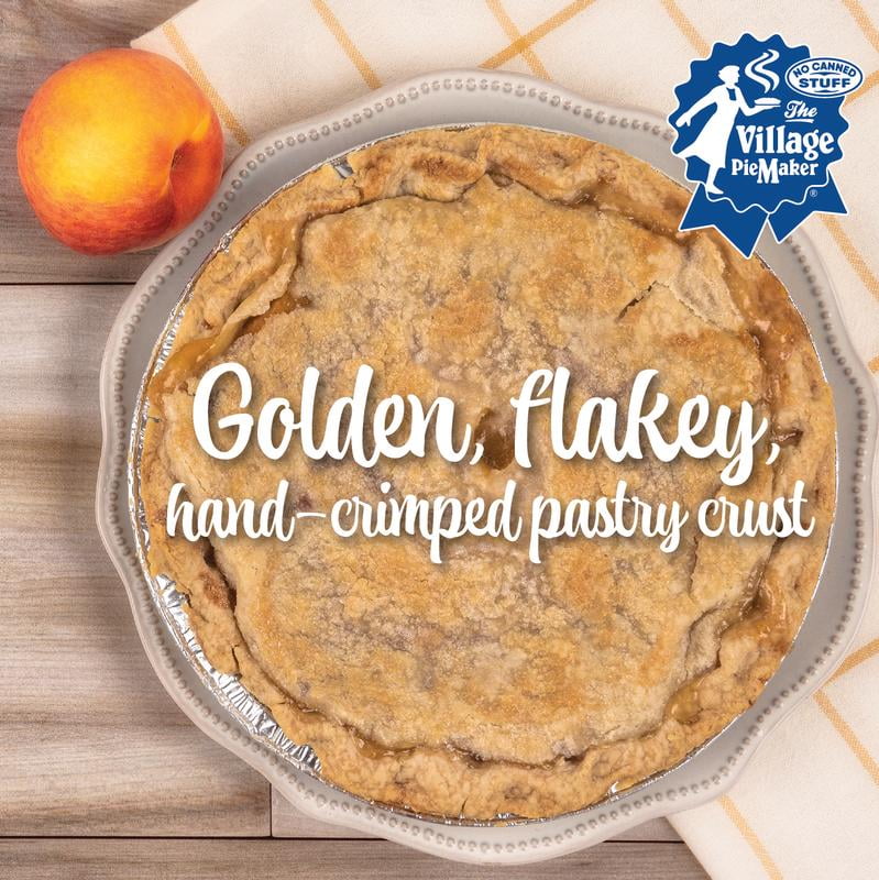 Village Piemaker Peach Pie 10 3 Lb Walmart Com Village Piemaker Peach Pie 10 3 Lb Walmart Com