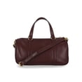 thumbnail image 3 of Free Assembly Women's Faux Leather Frame Satchel Handbag, Chianti, 3 of 5