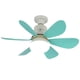 thumbnail image 5 of 40W 20 en lámpara de ventilador LED ventilador de techo 3 modos ventilador de techo al aire libre silencioso 6 aspas, 5 of 7