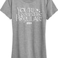 thumbnail image 3 of Wicked - Youre Gonna Be Popular - Women's Short Sleeve Graphic T-Shirt, 3 of 5