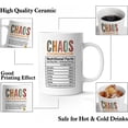 thumbnail image 3 of Chaos Coordinator Coffee Mug, Chaos Coordinator Gifts for Women Her, Appreciation Gifts for Coworker Teacher Nurse Work Bestie, Chaos Coordinator Mug, 11 Oz Ceramic Cup, 3 of 6