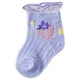 thumbnail image 6 of YYYTop Baby Girls Boys Mesh Thin Socks Floral Print Cotton Low Cut Kids Summer Toddler Infant No Show Ankle Socks 1-12T Soft Light Weight School Running Sports Casual Socks, 6 of 9