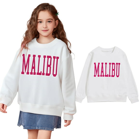 Kids Sweatshirts for Boys Girls Letter Graphic Long Sleeve Crewneck Sweatshirts Pullover Tops Warm Fall Winter Clothes 4T Boy Clothes