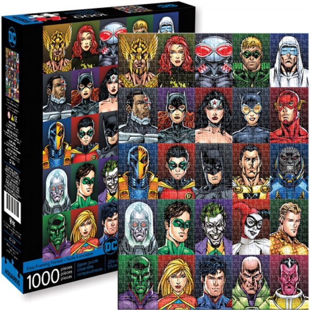 dc super villains puzzle
