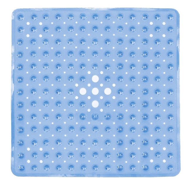 53*53cm Bathroom Non Slip Cushion Bubble Water Leakage Hole With Suction Cup Shower Room Non Slip Cushion