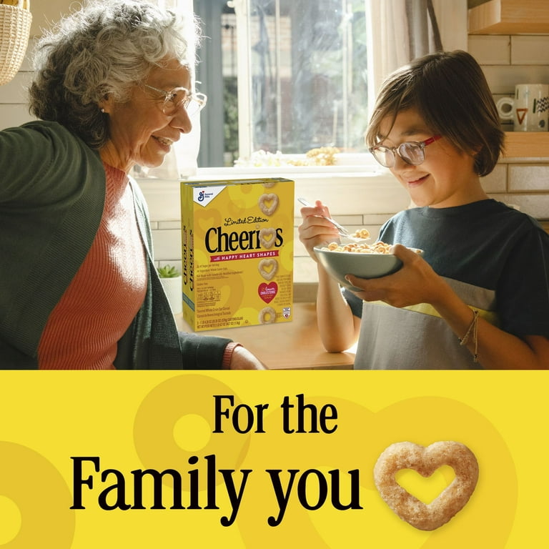Cheerios brings back happy-heart shaped O's to inspire heart-healthy  lifestyle - General Mills