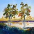 thumbnail image 3 of Penny, Craig Trewin 12x12 Black Modern Framed Museum Art Print Titled - Winter Rain, 3 of 5