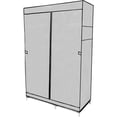 thumbnail image 2 of Closet Armable Organizador Portatil 6 Divisiones Rack&Pack Recamara Hogar, 2 of 4