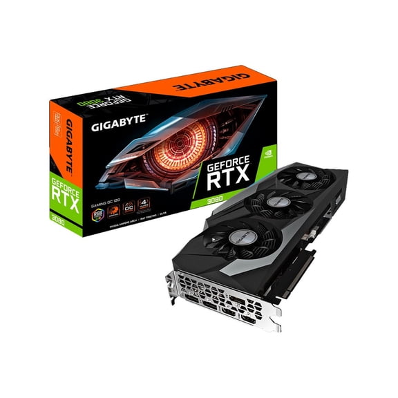 Gigabyte GeForce RTX 3080 GAMING OC 12G - Graphics card - GF RTX 3080 - 12 GB GDDR6X - PCIe 4.0 x16 - 3 x DisplayPort, 2 x HDMI