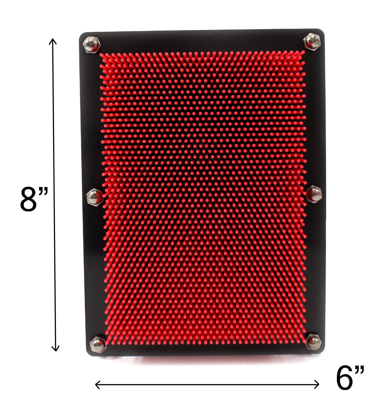 Board No More! 3D Pin Art Impression Board - Red