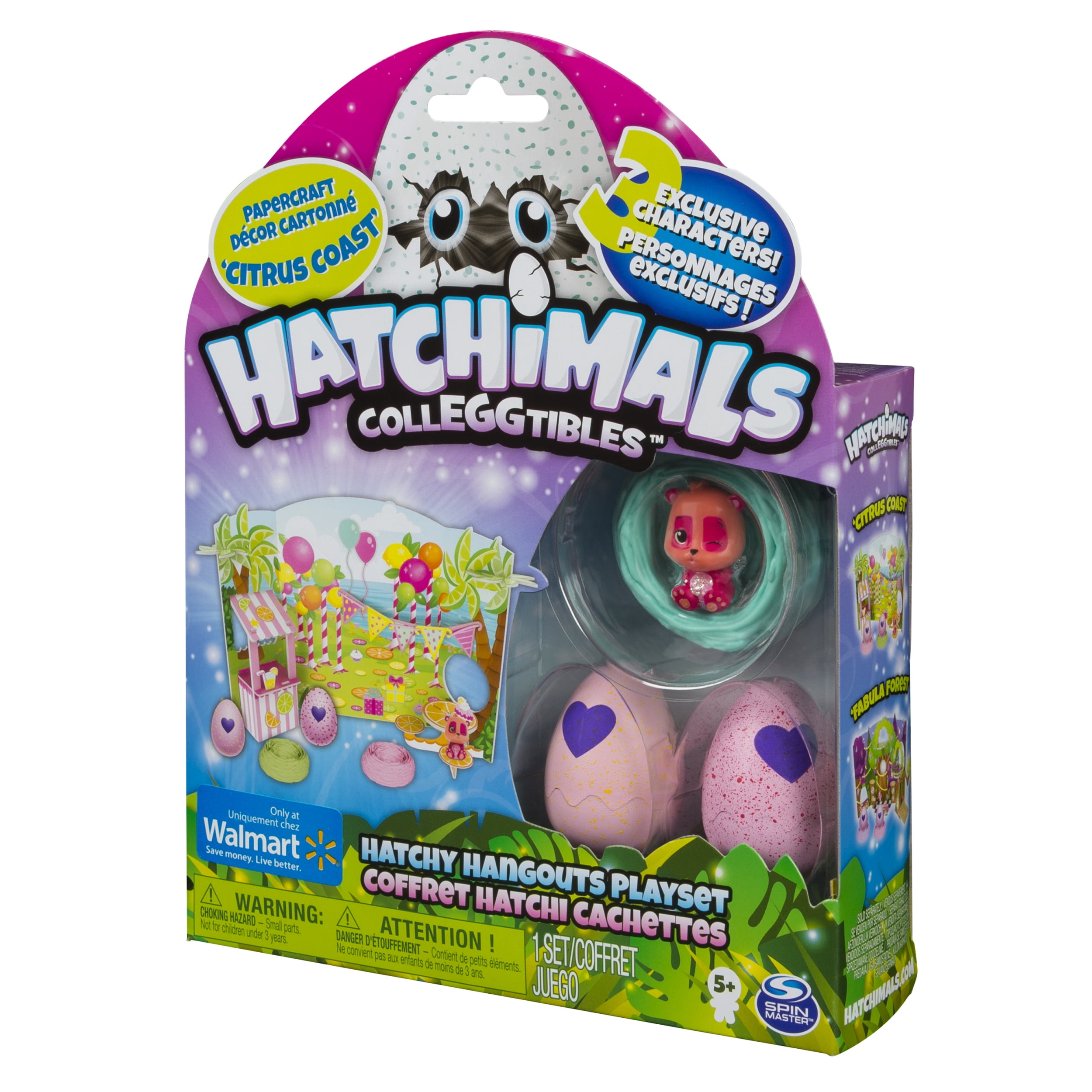 Loose Hatchimals CollEGGtibles Exclusive HATCHY HANGOUTS Citrus Fabula  Cloud Cov