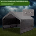 thumbnail image 4 of Caseta para Perro Summertrail Extra Grande Gris para Exterior, 4 of 9