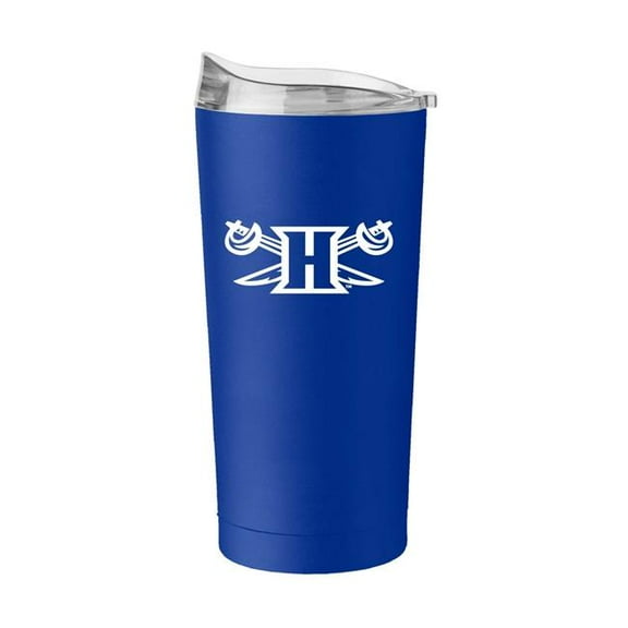 Logo Brands 889-S20PT-34 Hampton University 20 oz Flipside Powder Coat Tumbler