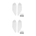 thumbnail image 1 of Ruiboury All-Weather Windscreen Plate Side Panel For Versatile Durable Windshield Panel Deflects Relever Transparent Color 2Set, 1 of 6