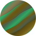 thumbnail image 1 of Ahgly Company Indoor Square Patterned Green Pepper Green Area Rugs, 3' Square, 1 of 6
