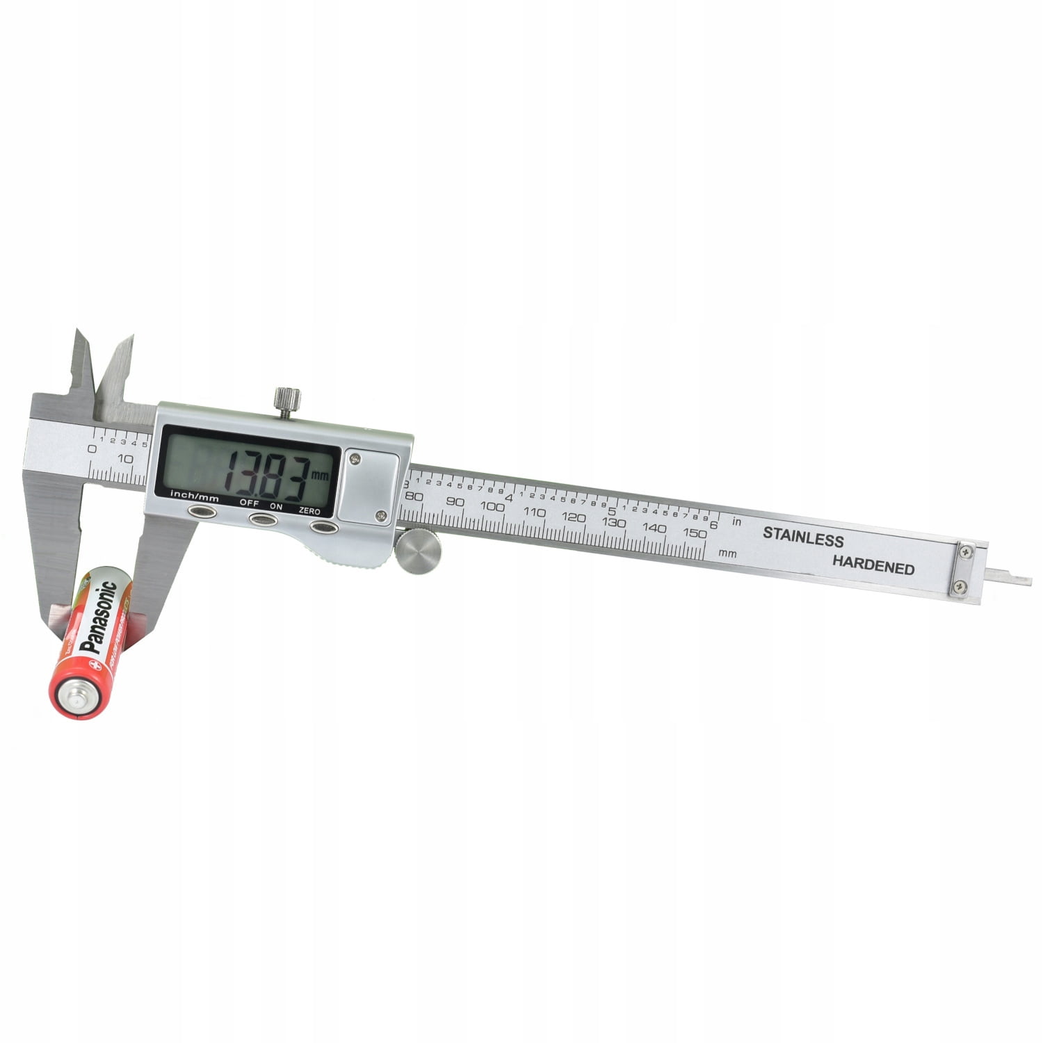 Digital display vernier caliper 0-150mm household stainless steel jewelry bracelet pearl play internal measurement