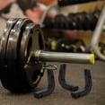 thumbnail image 1 of SOPOTUTU 4pcs Gym Storage Rack Barbell Storage Rack Black PC to Organize Equipment in Home Gym, 1 of 5