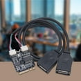 thumbnail image 4 of Sinyiin M.2 A+E Key to Double USB 2.0 Converter Cable Notebook External Separate, 4 of 6