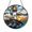 Acrylic 3.5 Inch, variant on Ocean Lighthouse Suncatcher, Stained Glass Look Window Art for Nautical Homes and Seafarer Gift Ideas