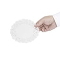 thumbnail image 5 of Pastry Tek White Paper Doilies - Lace - 6" x 6" - 100 count box, 5 of 10