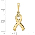 thumbnail image 3 of 10k Heart In Awareness Pendant, 3 of 4