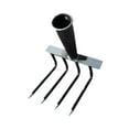 thumbnail image 1 of Garden Rake Head Bow Rake Herramienta de jardinería múltiple para de césped en el patio trasero 4 dientes, 1 of 8