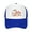 Blue, variant on Leaf Unisex Trucker Hats for Men Women Adjustable Casual Baseball Caps for Outdoor Activities Dad Cap