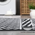 thumbnail image 3 of Boho Chic Lines Rugs, Soft Washable Print Area Rug, Non-Slip Foldable Floor Mat for Cozy Bedroom, Nursery, Dorm, Living Room and Office Decor, 3 of 7