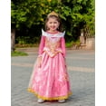 thumbnail image 6 of Jurebecia Girls Aurora Princess Dress up Fancy Halloween Costume Birthday Party Cosplay for Kids Ball Gown Evening Casual Outfits Dresses with Accessories, 6 of 10