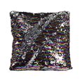 thumbnail image 1 of Couture Home Collection Haute Décor Reversible Sequin Decorative Color Changing Mermaid Throw Pillow with Insert (Silver Rainbow), 1 of 1