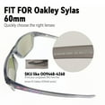 thumbnail image 2 of Walleva Brown Polarized Replacement Lenses For Oakley Sylas 60mm (OO9448 Series) Sunglasses, 2 of 5