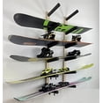 thumbnail image 3 of Snowboard Wall Rack Mount - Holds 6 Boards, 3 of 4