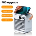 thumbnail image 2 of Mini ventilador de pulverización de agua de escritorio Humidificador de aire acondicionado doméstico USB (blanco) Likrtyny Para estrenar, 2 of 6