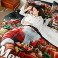 thumbnail image 4 of Castle Fairy Santa Claus 7-Piece Twin Bedding Sets for Teens,Xmas Gifts Bedding Comforter Set,Happy New Year Breathable Sheet Sets,Breathable Home Decor, 4 of 8